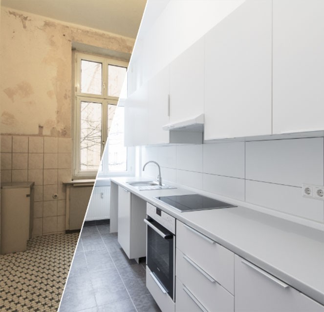 Rénovation avant après